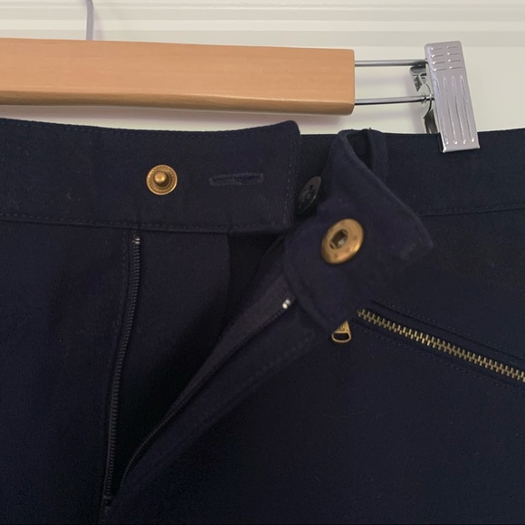 Ralph Lauren - Navy Stretch Pencil Skirt - Size 10 - Picture 4 of 5